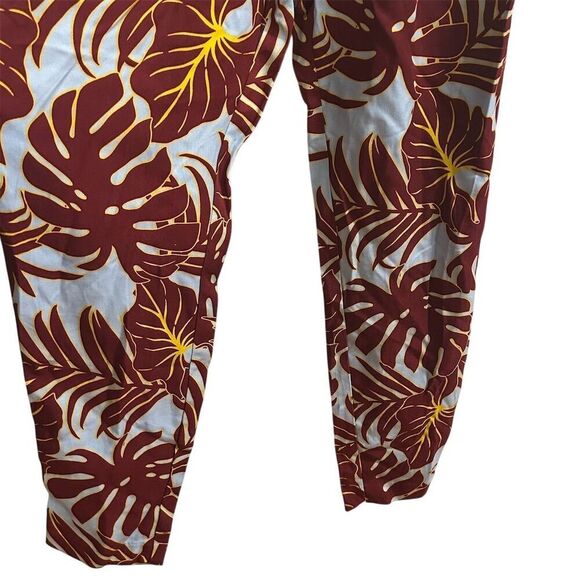 H&M Conscious Tropical Strapless Jumpsuit Size 2 Multicolor Summer Casual - Picture 5 of 16